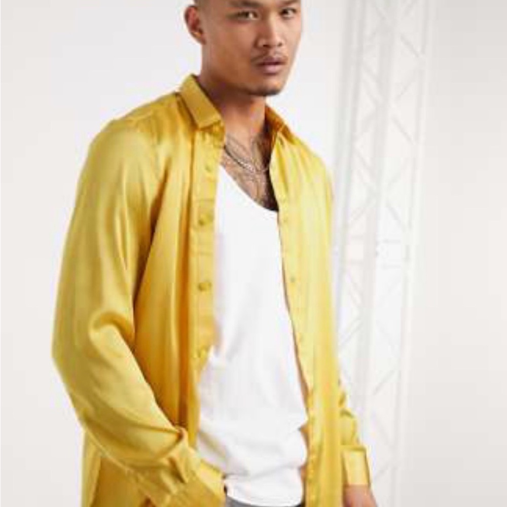 Men's Mustard Shirt
